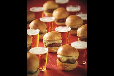A staple of previous years, Morrisons bite size burgers now come complete with shots of beer.